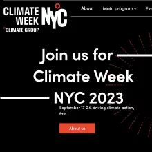 Climate Week NYC 2023