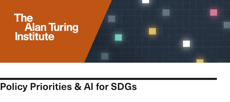 The Alan Turing Institute's Data Challenge: Policy Priorities & AI for SDGs