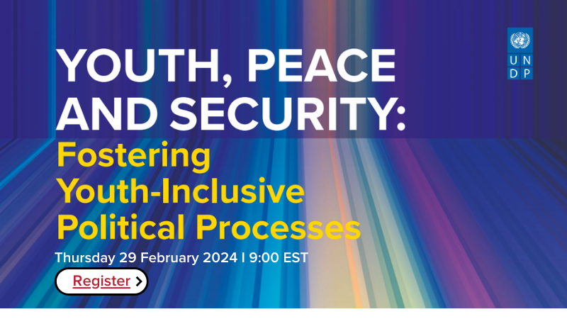 Launch of the Guide ''Youth, Peace and Security : Fostering youth ...