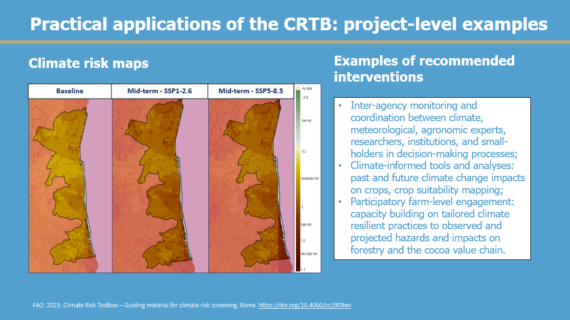 Practical applications of the CRTB: project-level examples