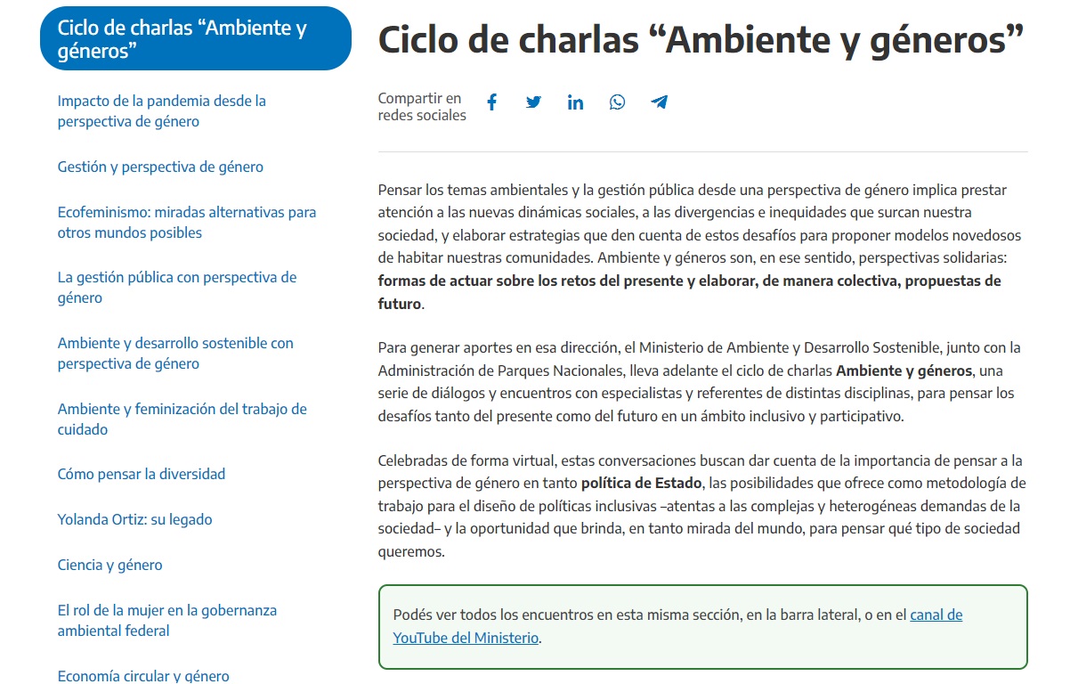 Ciclo de Webinars