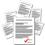 stack of papers