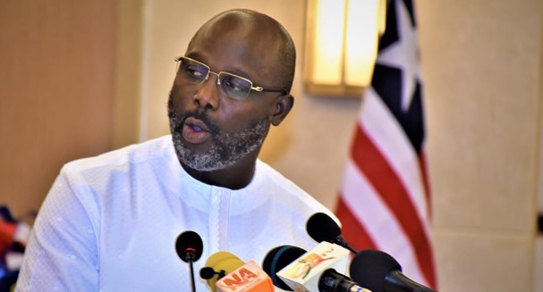 President George Weah of Liberia