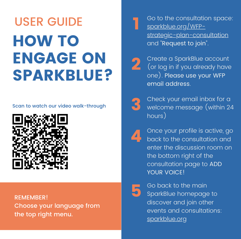how to guide - SparkBlue WFP