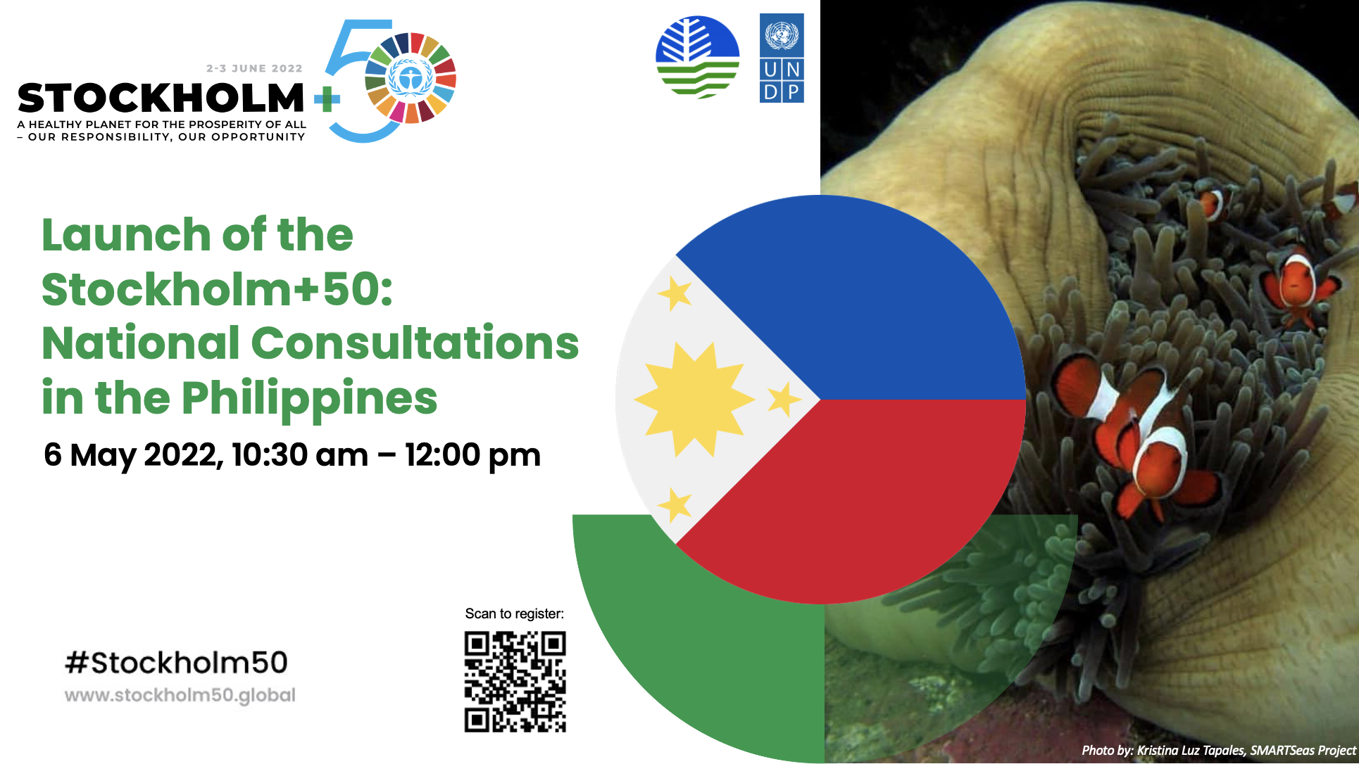 Launch of the Stockholm+50: National Consultations in the Philippines