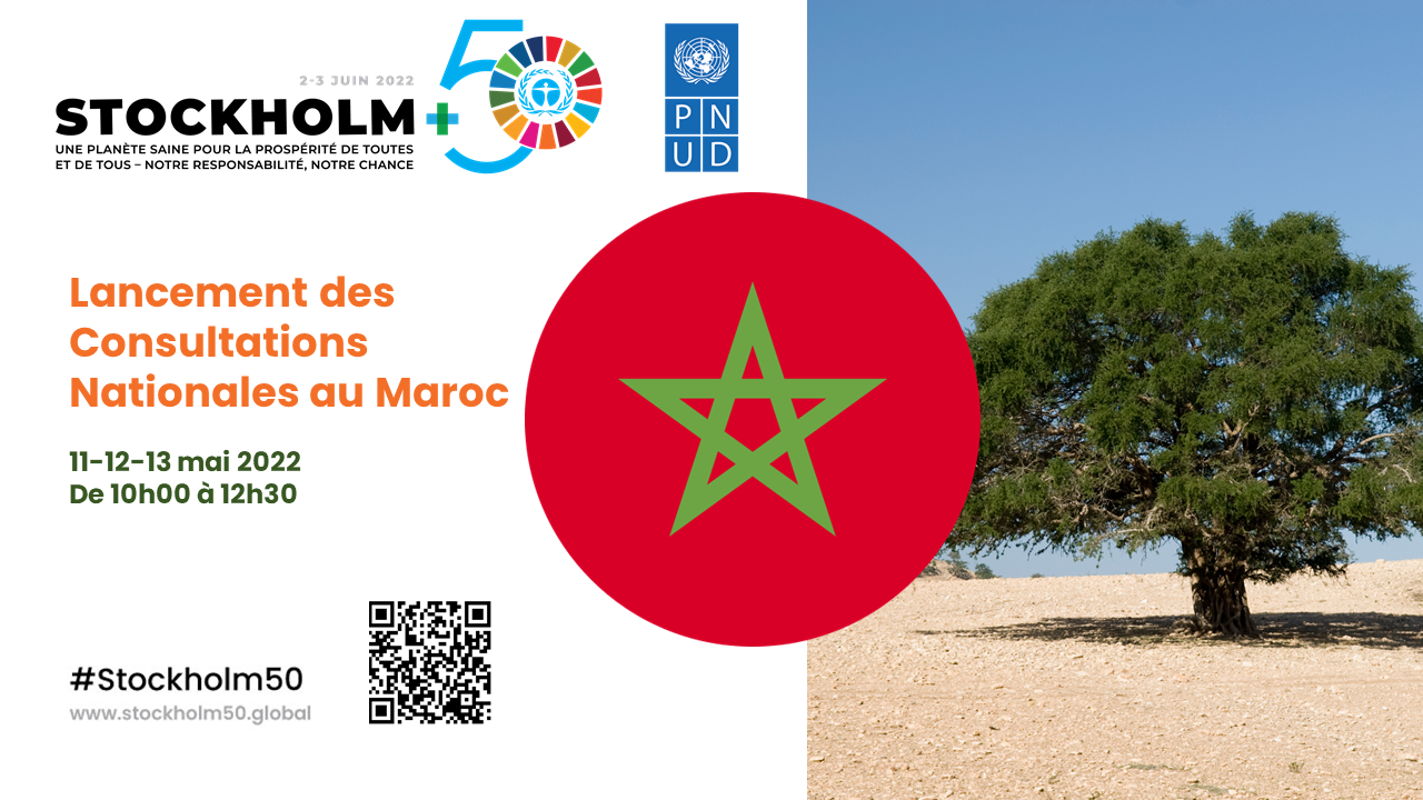 Lancement des consultations nationales au Maroc en préparation à la conférence internationale Stockholm+50
