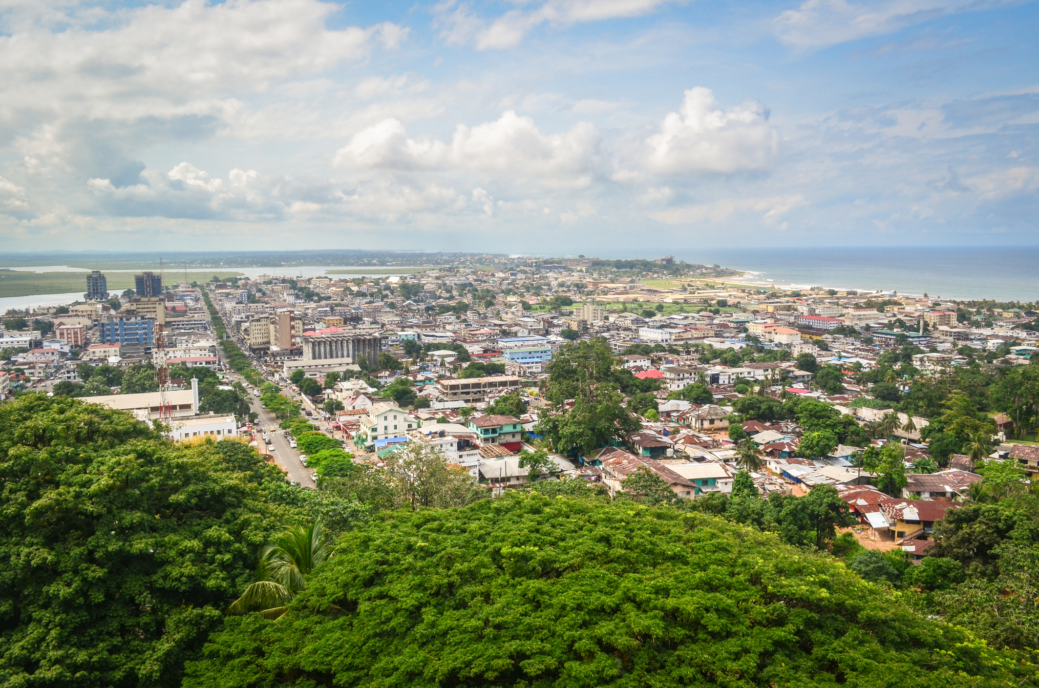 Monrovia, capital city of Liberia. Credits: © iStock.com/to:jbdodane