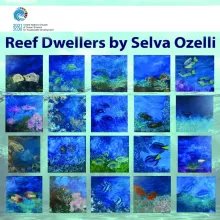 Reef Dwellers Art Show by Selva Ozelli for UN Ocean Conference