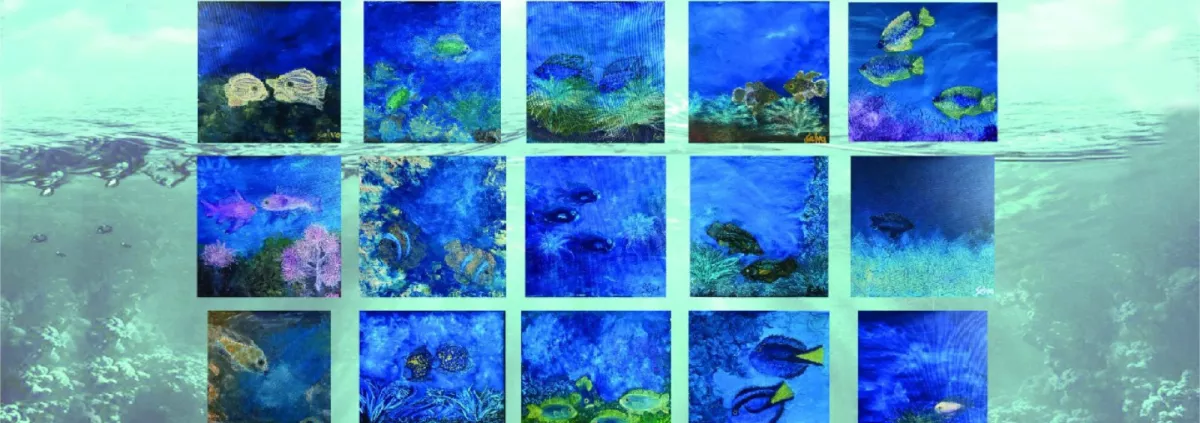 Reef Dwellers Art Show by Selva Ozelli 